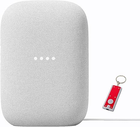 Home Speaker 500: Smart Bluetooth Speaker with Alexa Voice Control Built-In, White